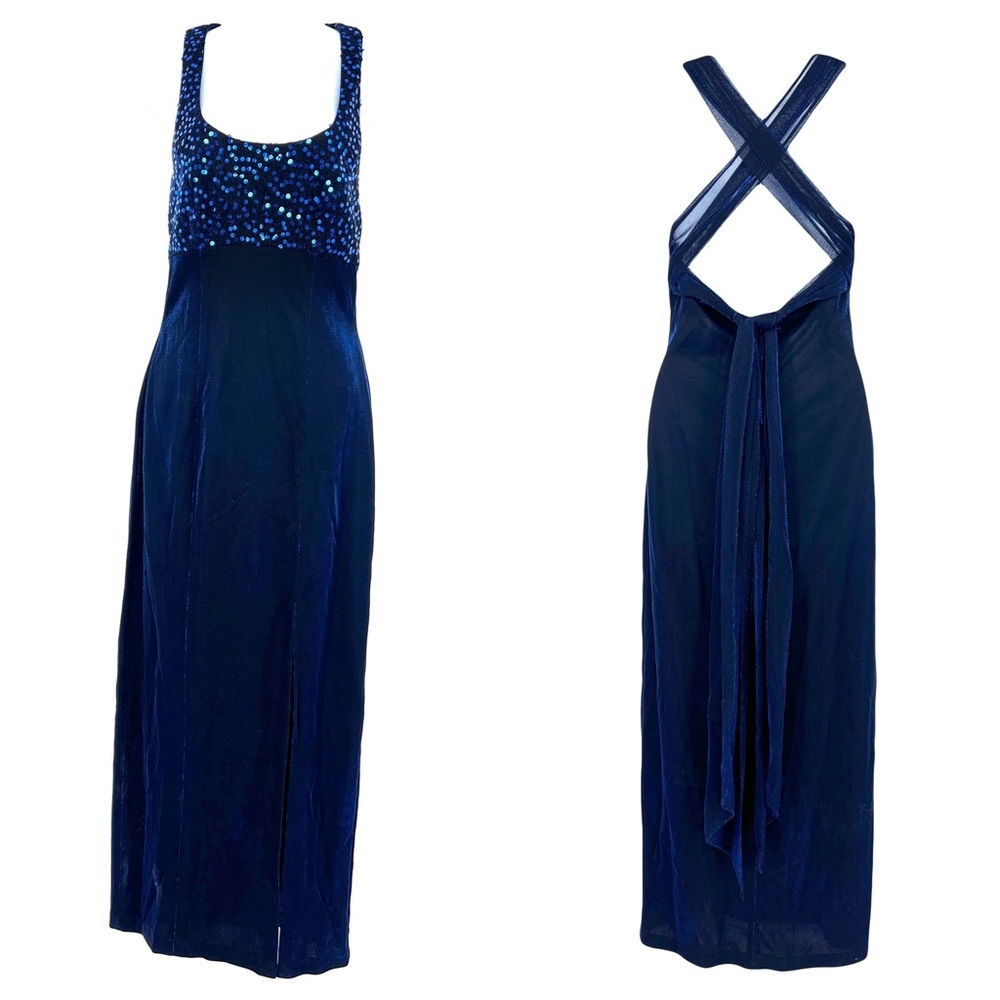 vintage 90s Y2K‎ prom maxi dress